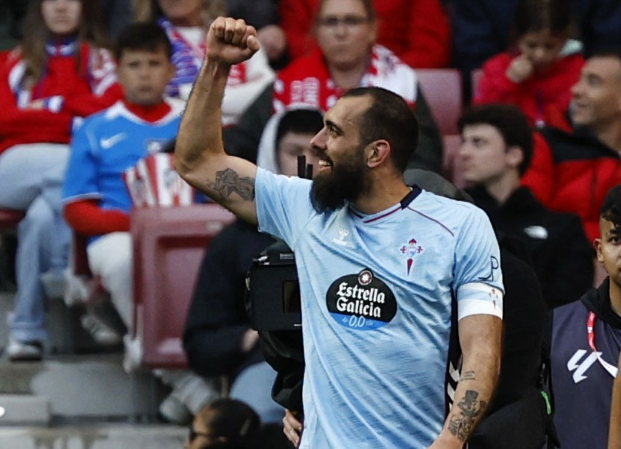 El Celta alimenta su sueño de Champions en el Metropolitano