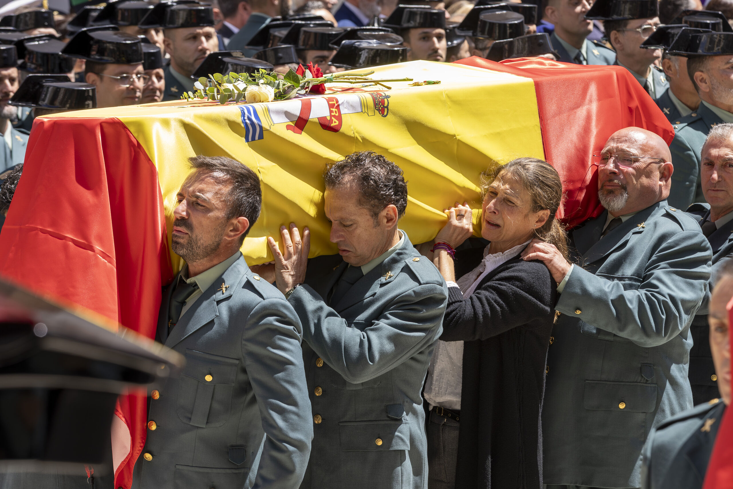 El emotivo mensaje que circula en la Guardia Civil tras la muerte de Germán: "El honor no tiene género"
