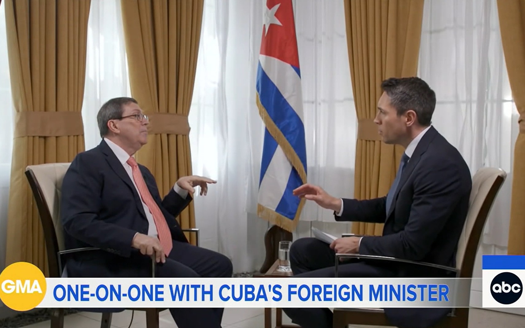Bruno Rodríguez, acorralado cuando le preguntan por la dictadura: "Cuba es una democracia diferente"