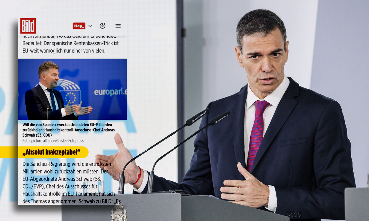 Rebelión en Alemania por el pago de pensiones de Sánchez con los fondos europeos: "Inaceptable. Escándalo mayúsculo"