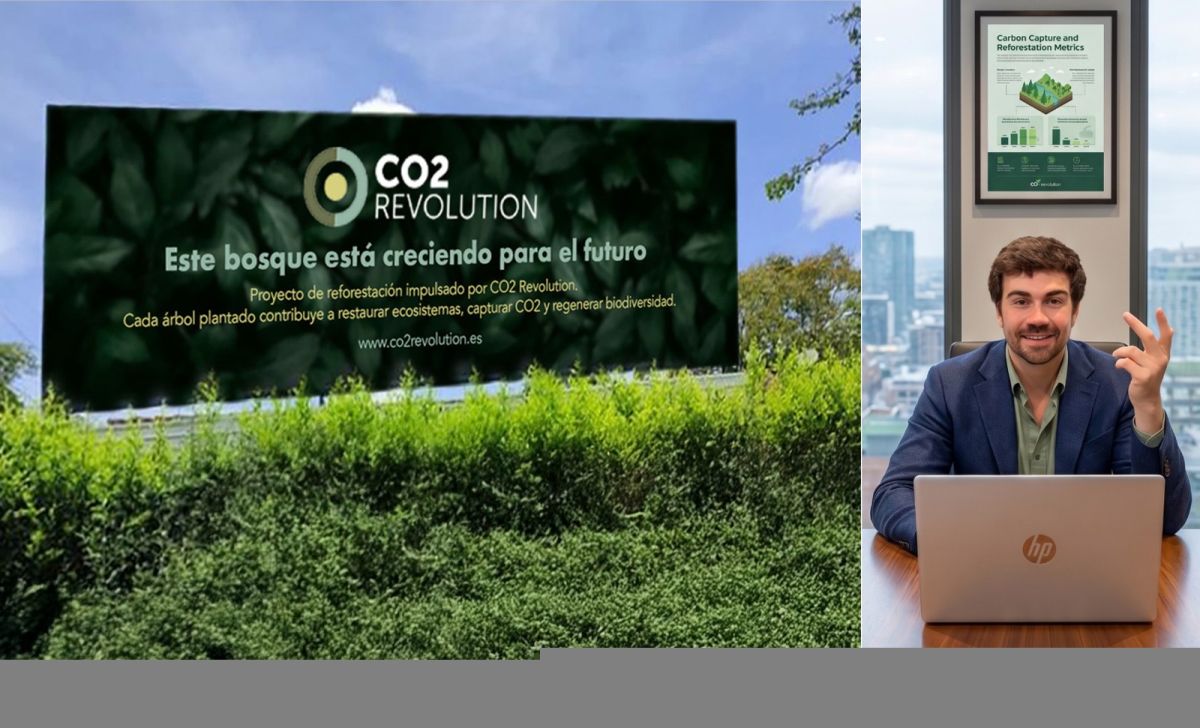 CO2 Revolution inicia una nueva etapa con Juan Hidalgo al frente tras superar el millón de árboles plantados en España