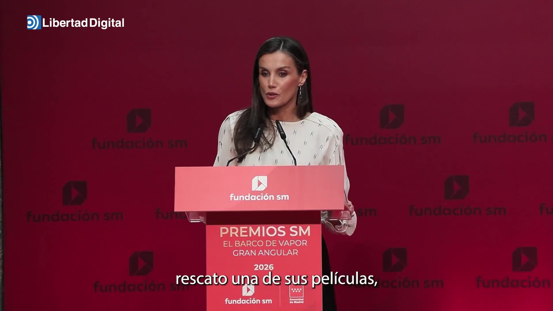 La reina Letizia impresiona con un vibrante elogio de la lectura: "Te quita el dolor"