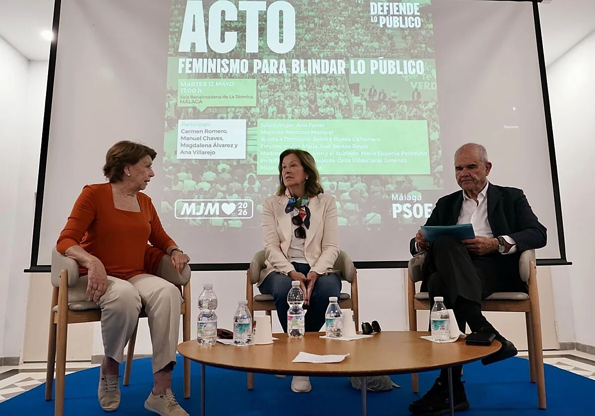 El PSOE saca en procesión a Chaves y a Magdalena Álvarez, ambos condenados por los ERE