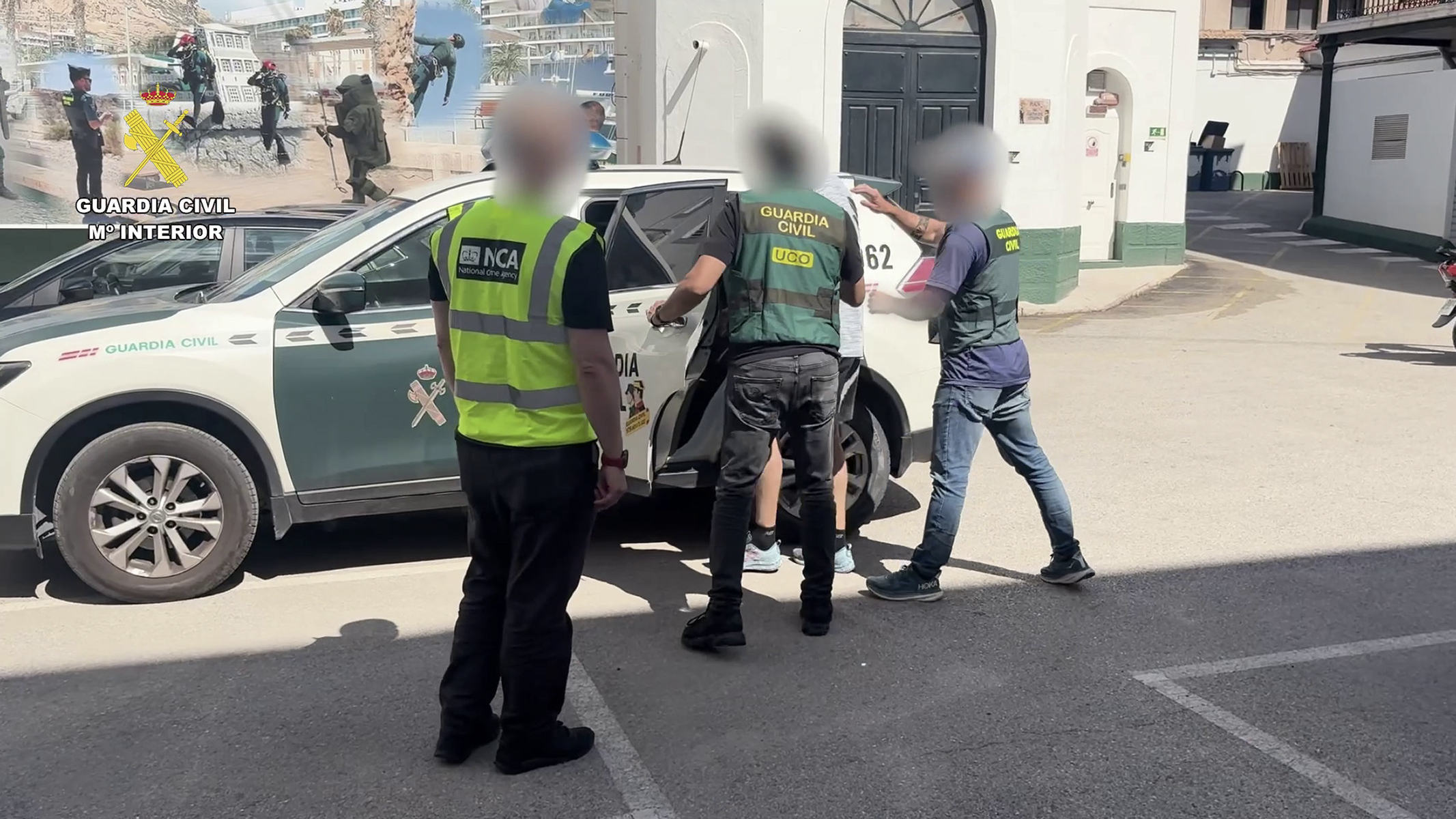Detenidos por tirotear un coche en Pontevedra: el juez decre