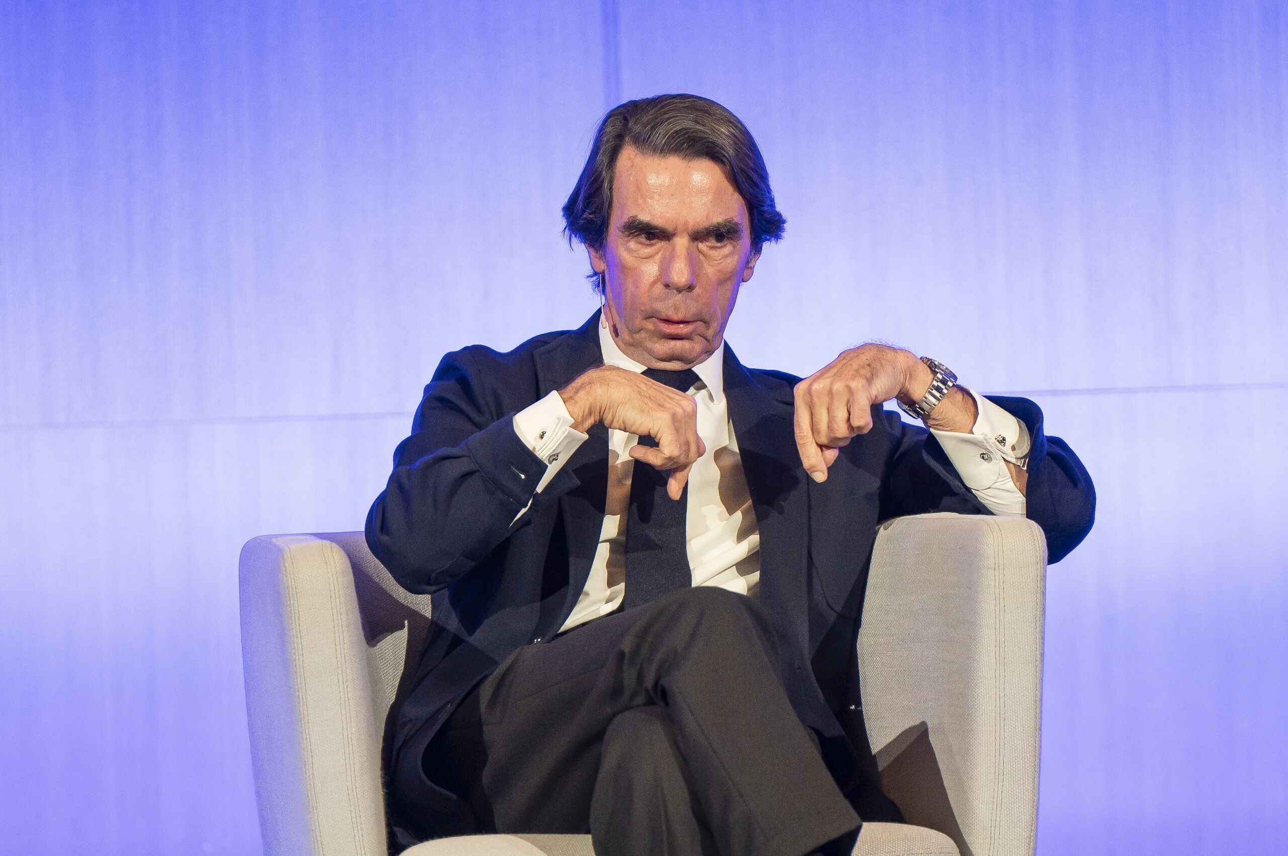 Aznar defiende la independencia judicial tras la imputación de Zapatero por Plus Ultra