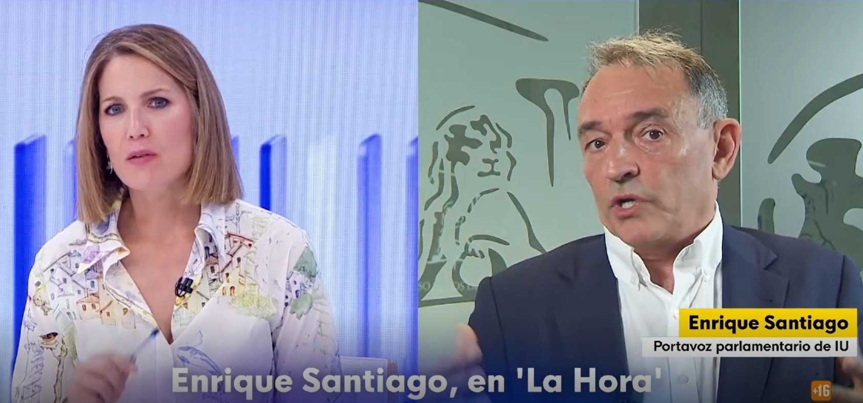 Enrique Santiago ve en la imputación de Zapatero un intento de Trump de 