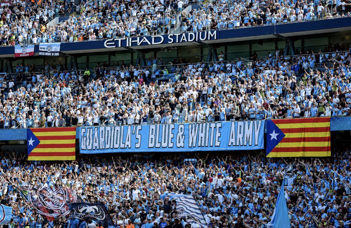 El Manchester City despide a Pep Guardiola con dos esteladas