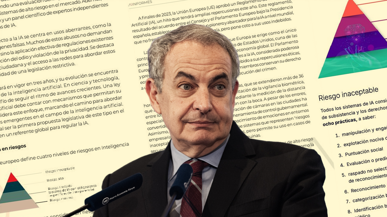 Estos son los informes de Zapatero por los que cobró medio millón: nueve párrafos copiados de la web de la UE