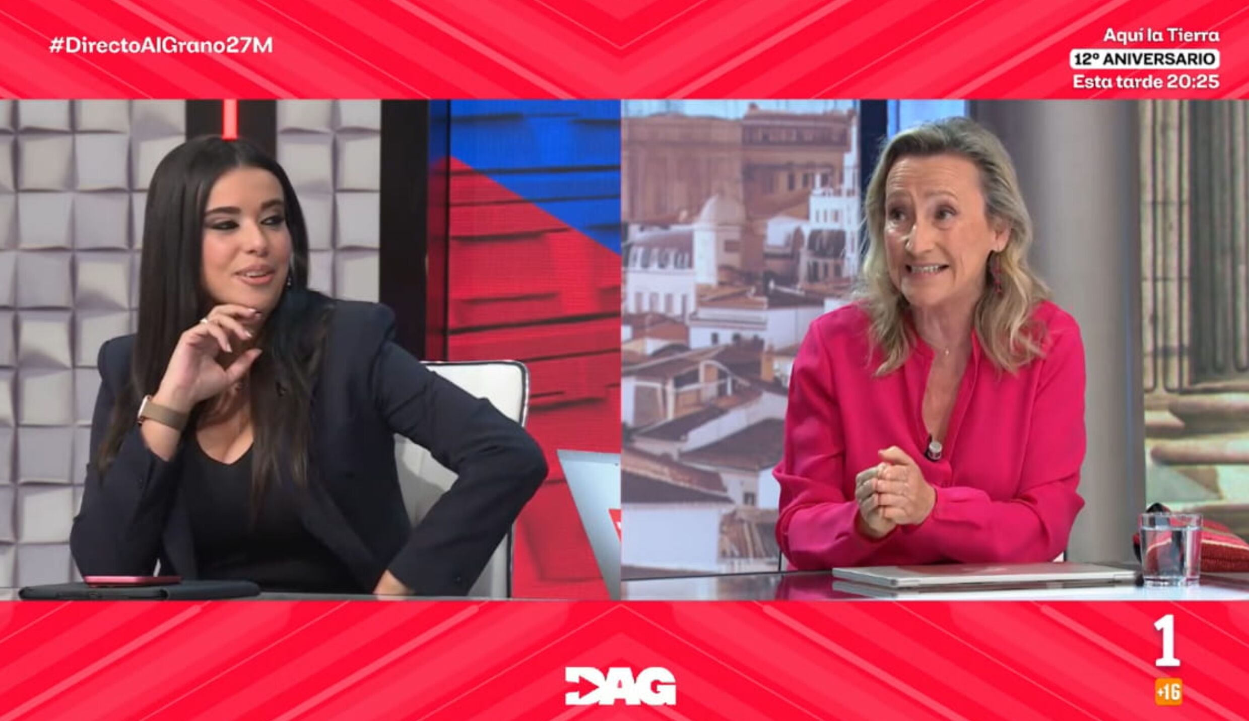 Sarah Santaolalla se revuelve contra Isabel Durán cuando se refiere a Javier Ruiz como 