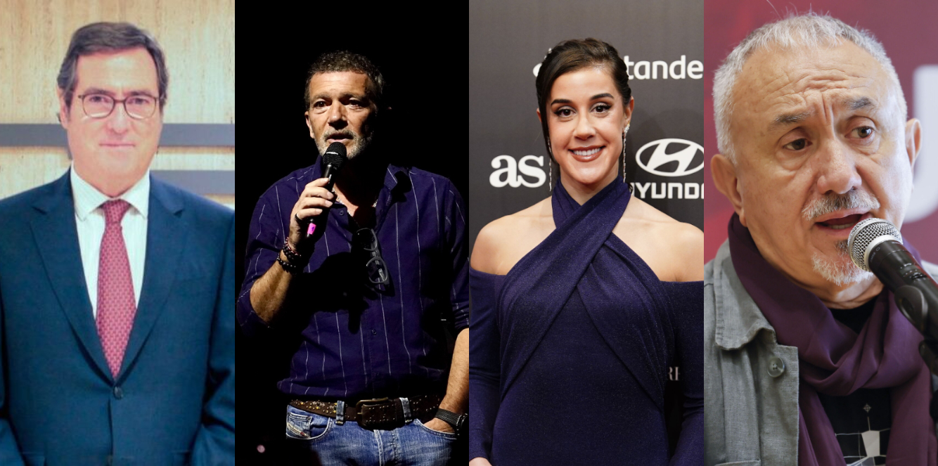 Sindicatos, patronal, Antonio Banderas y Carolina Marín, juntos en el encuentro 