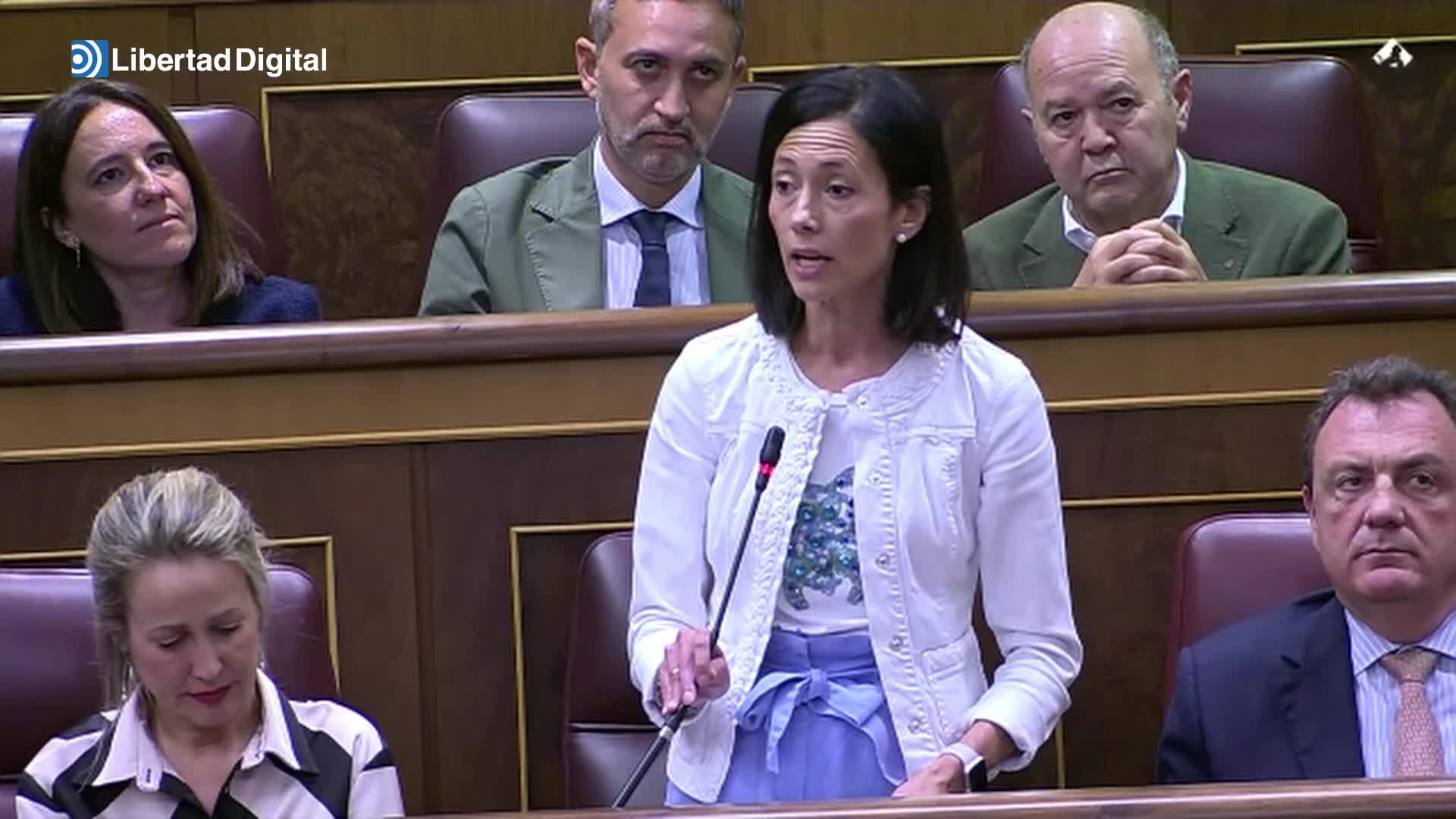 Bildu y el PSOE abandonan el Congreso cuando una diputada les reprocha los crímenes de ETA