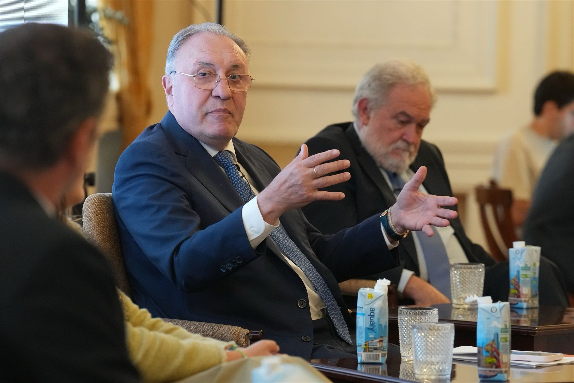 El presidente de Sidenor y Talgo: 