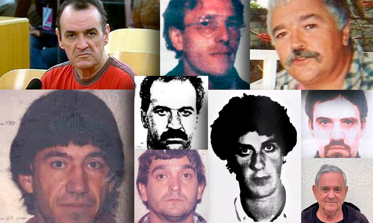 Los 14 terroristas de ETA escondidos en Venezuela: desde Dienteputo a De Juana Chaos