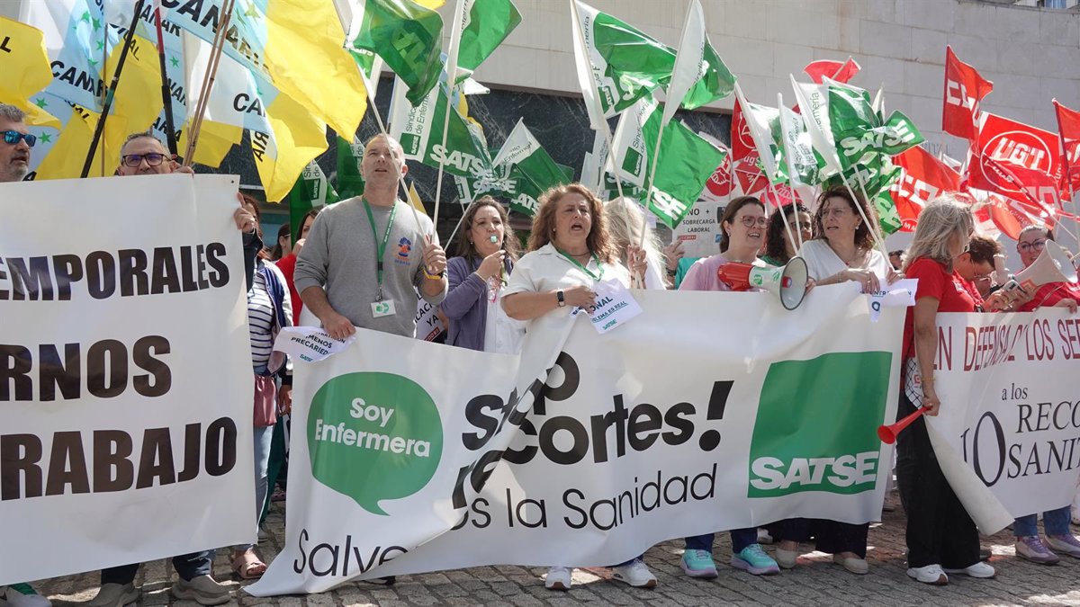 El Sindicato de Enfermería denuncia la falta de contrataciones en el Hospital de Canarias