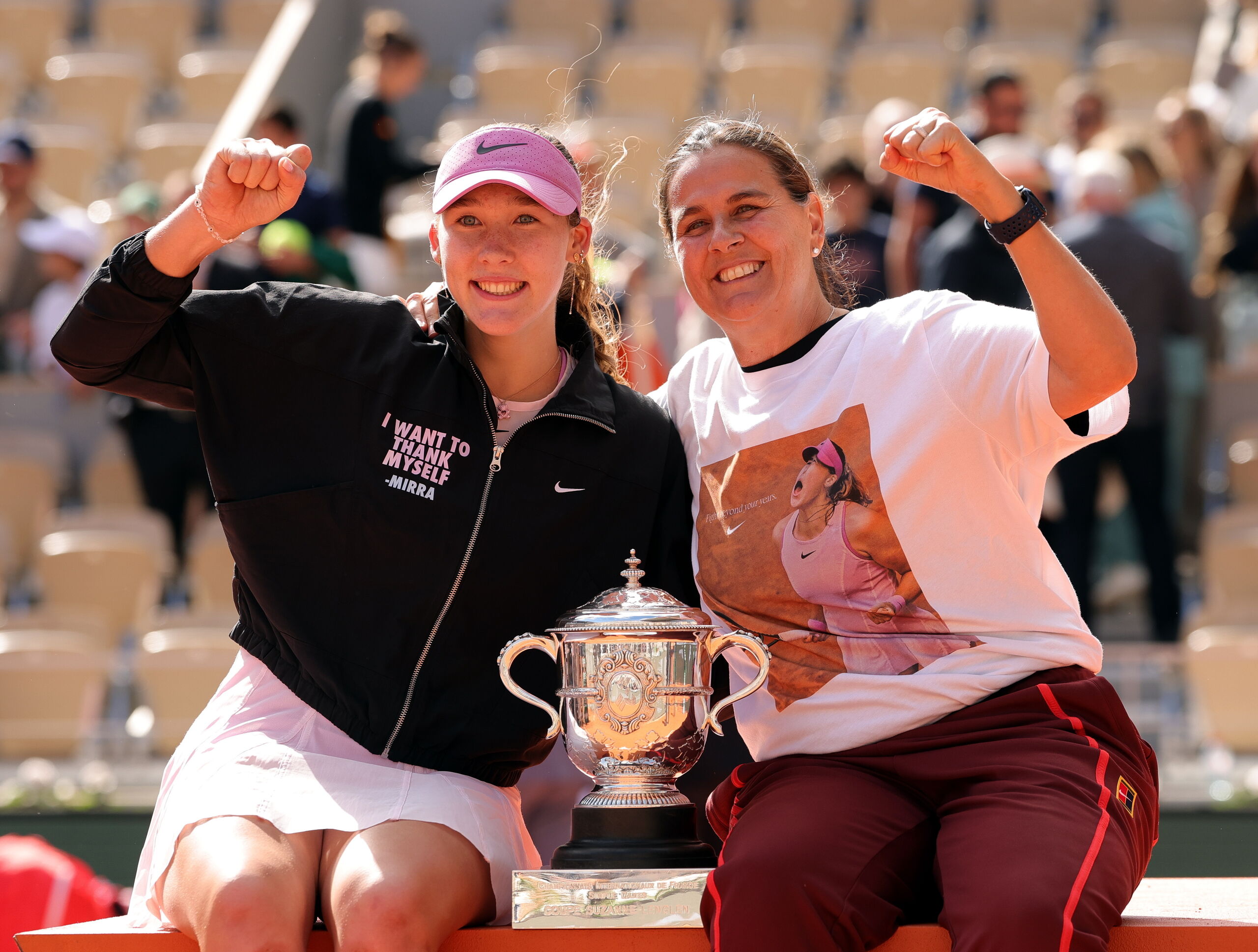 Mirra Andreeva, pupila de Conchita Martínez, conquista su primer grande en Roland Garros