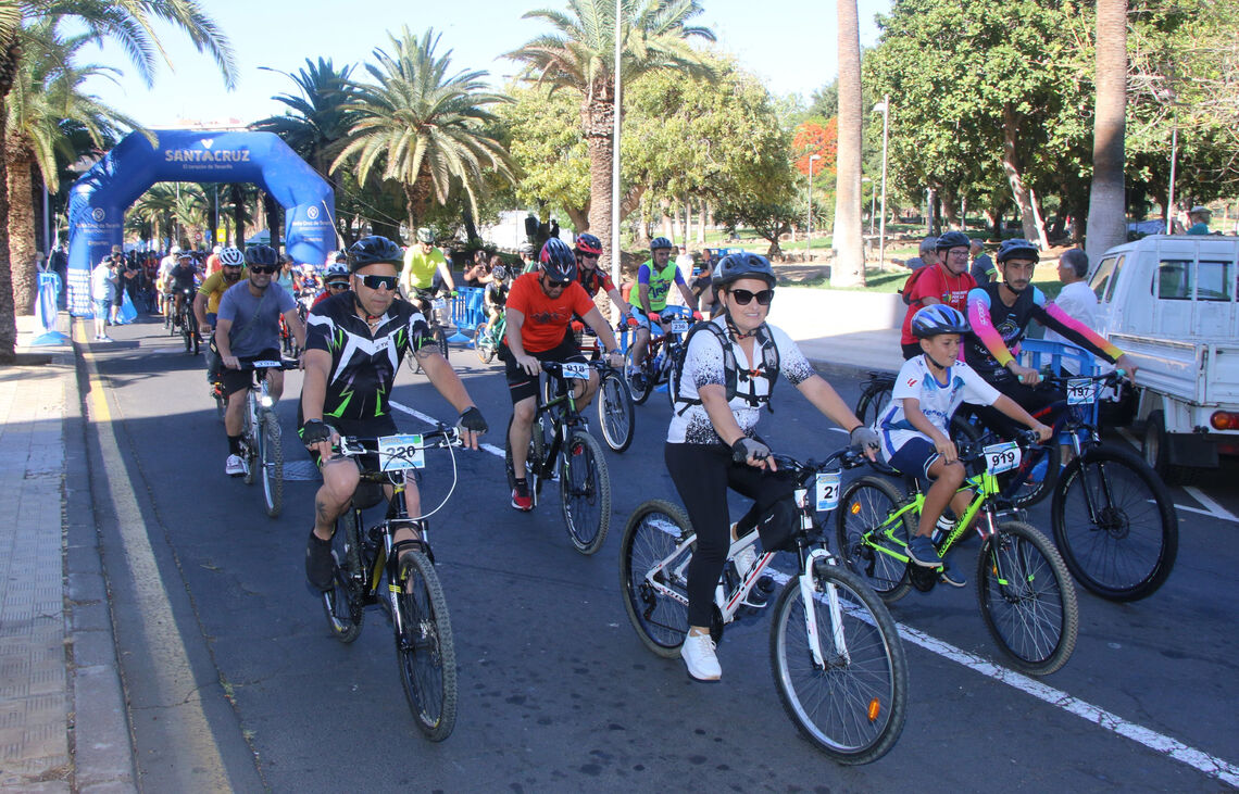 Santa Cruz de Tenerife anuncia cortes de tráfico por la Fiesta de la Bicicleta este domingo