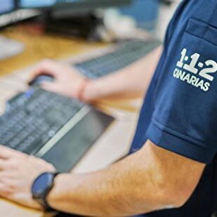 Dos heridos de diversa consideración tras colisionar dos turismos en Fuerteventura