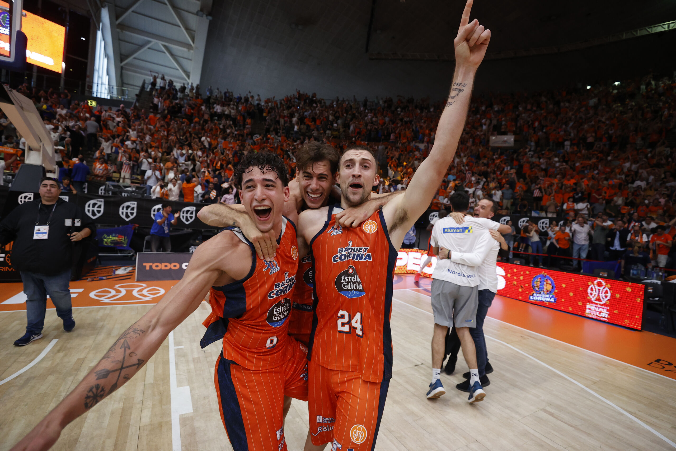 Coruña asciende a la ACB con una épica remontada ante Estudi