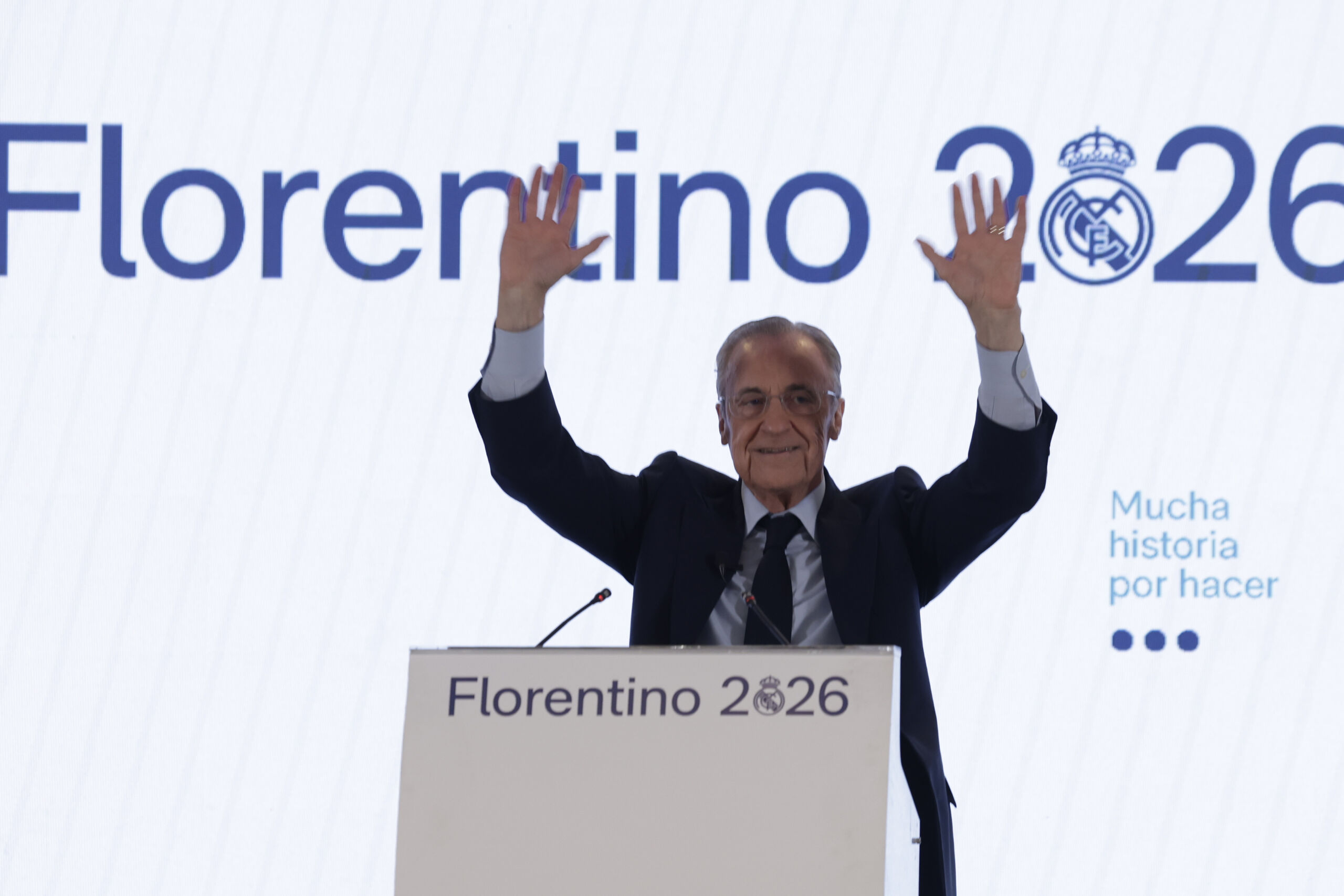 Florentino Pérez, reelegido como presidente del Real Madrid