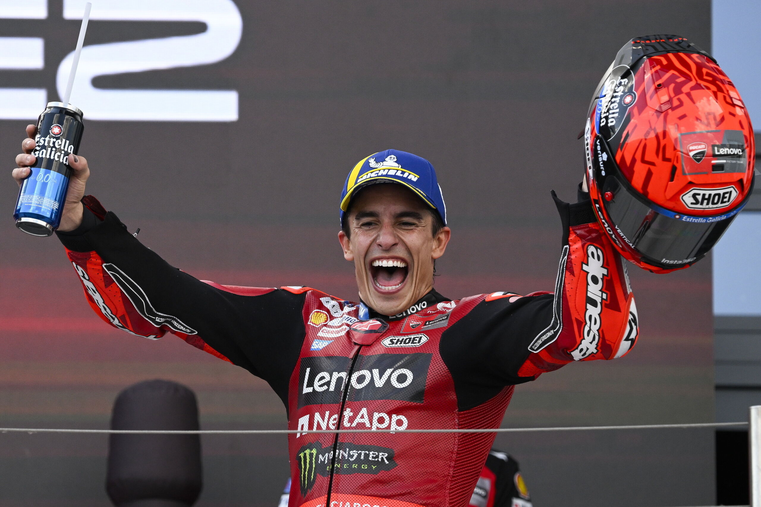 Marc Márquez entra en el Olimpo de Agostini y Rossi con su victoria 100 en el Mundial