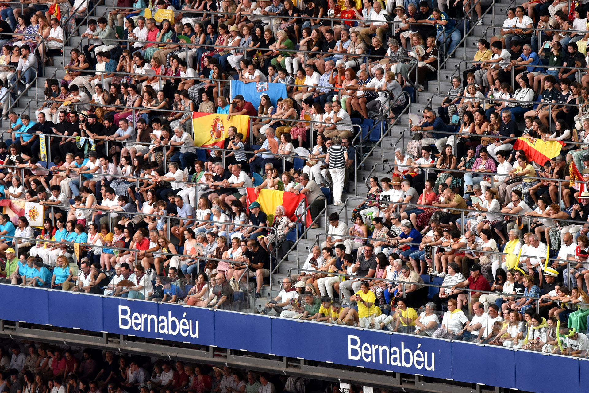 El papa León XIV en el Bernabéu: apoteosis final del primer 