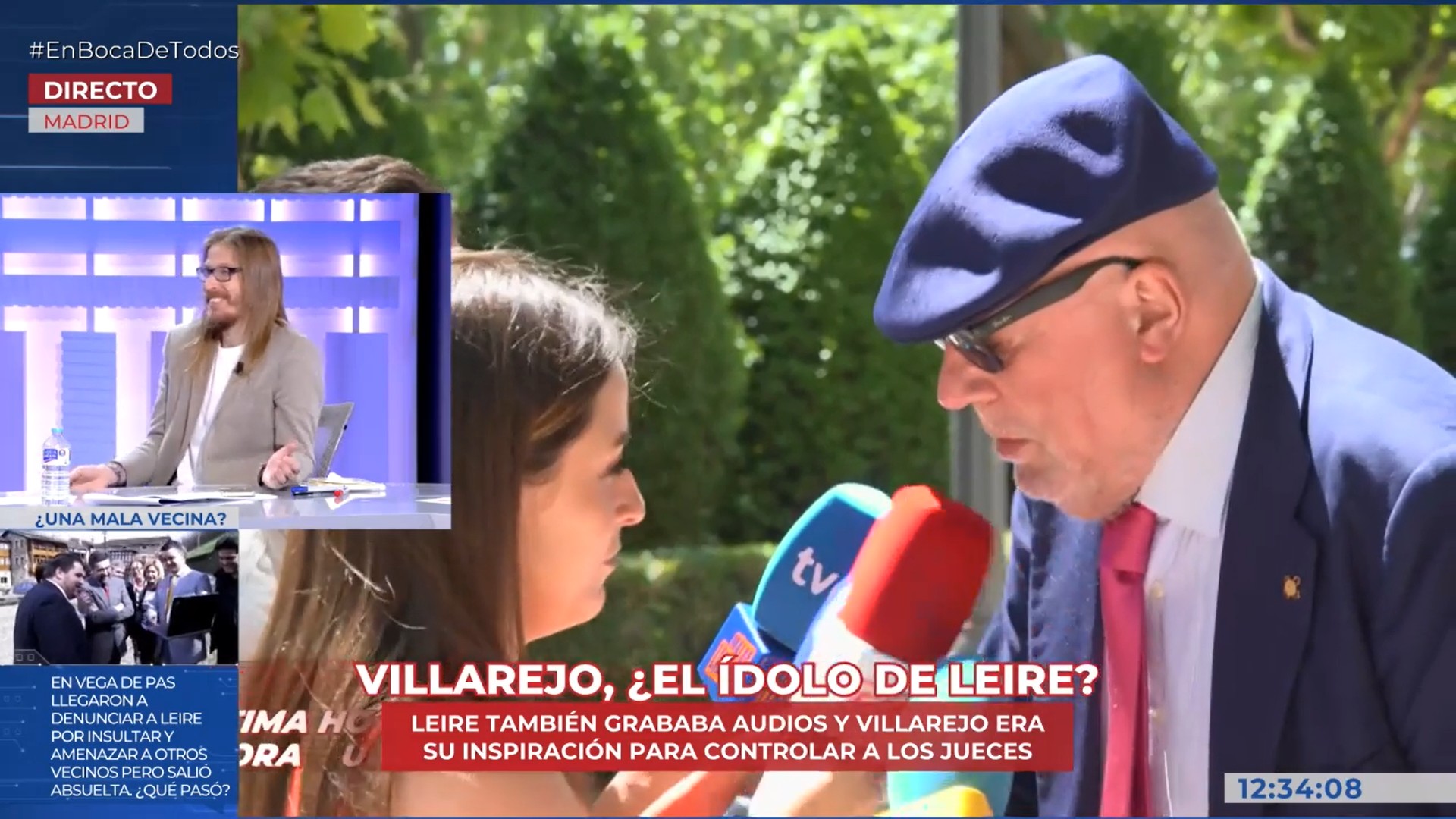 Surrealista entrevista con Villarejo en Cuatro: de presentar