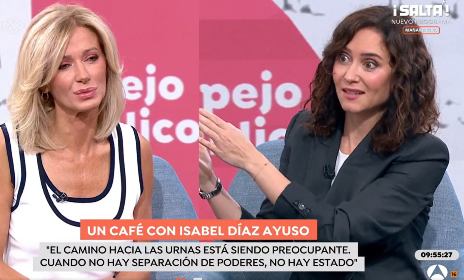 Ayuso, sobre el P. S. de la libreta de Leire Díez: "Yo creo 