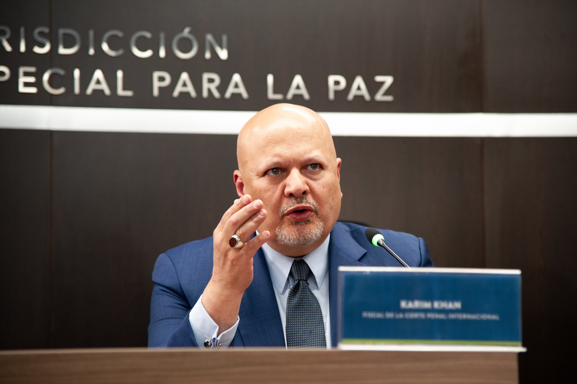 Suspendido el fiscal jefe del Tribunal Penal Internacional p