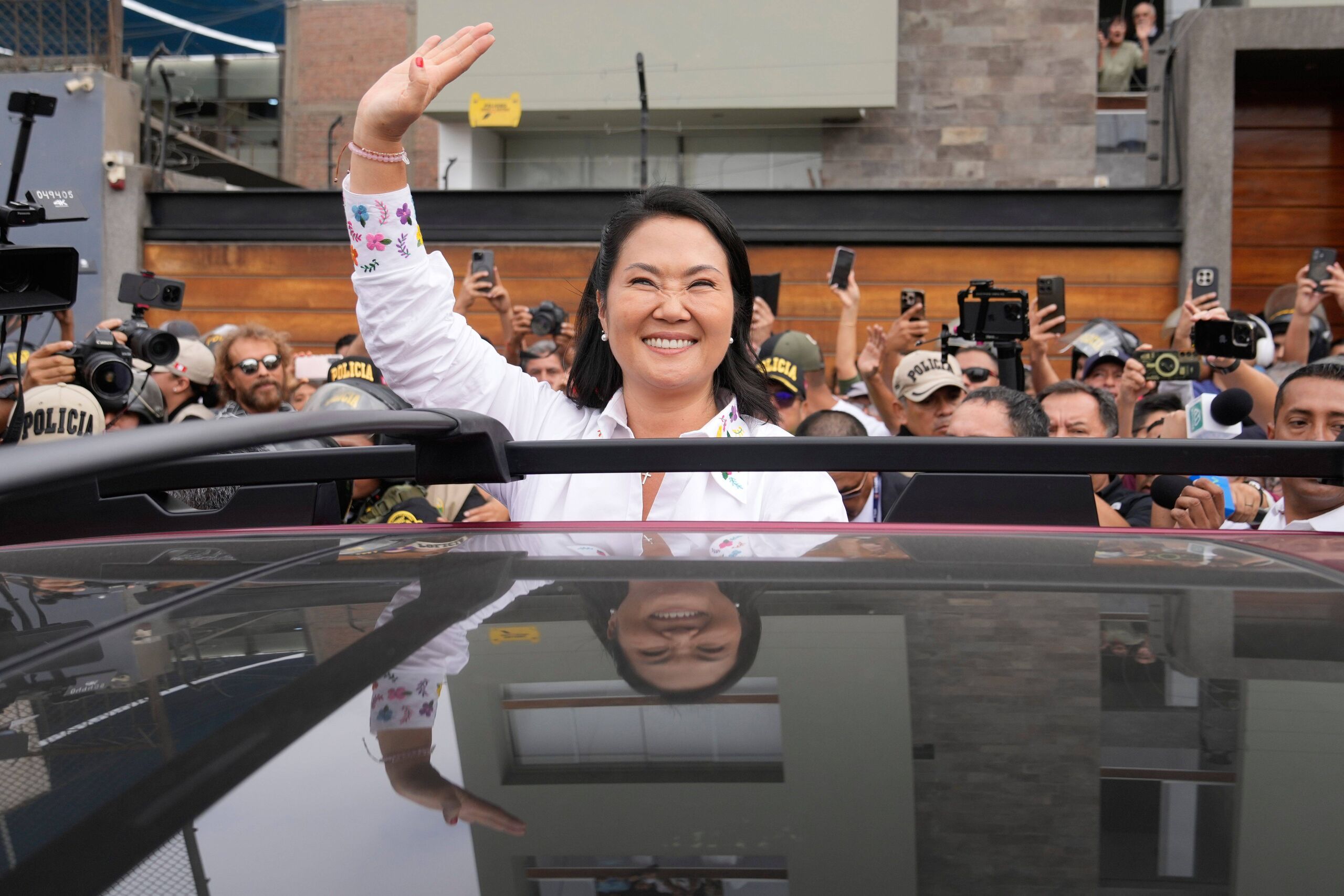 Keiko Fujimori, a un paso de ganar las elecciones en Perú gr