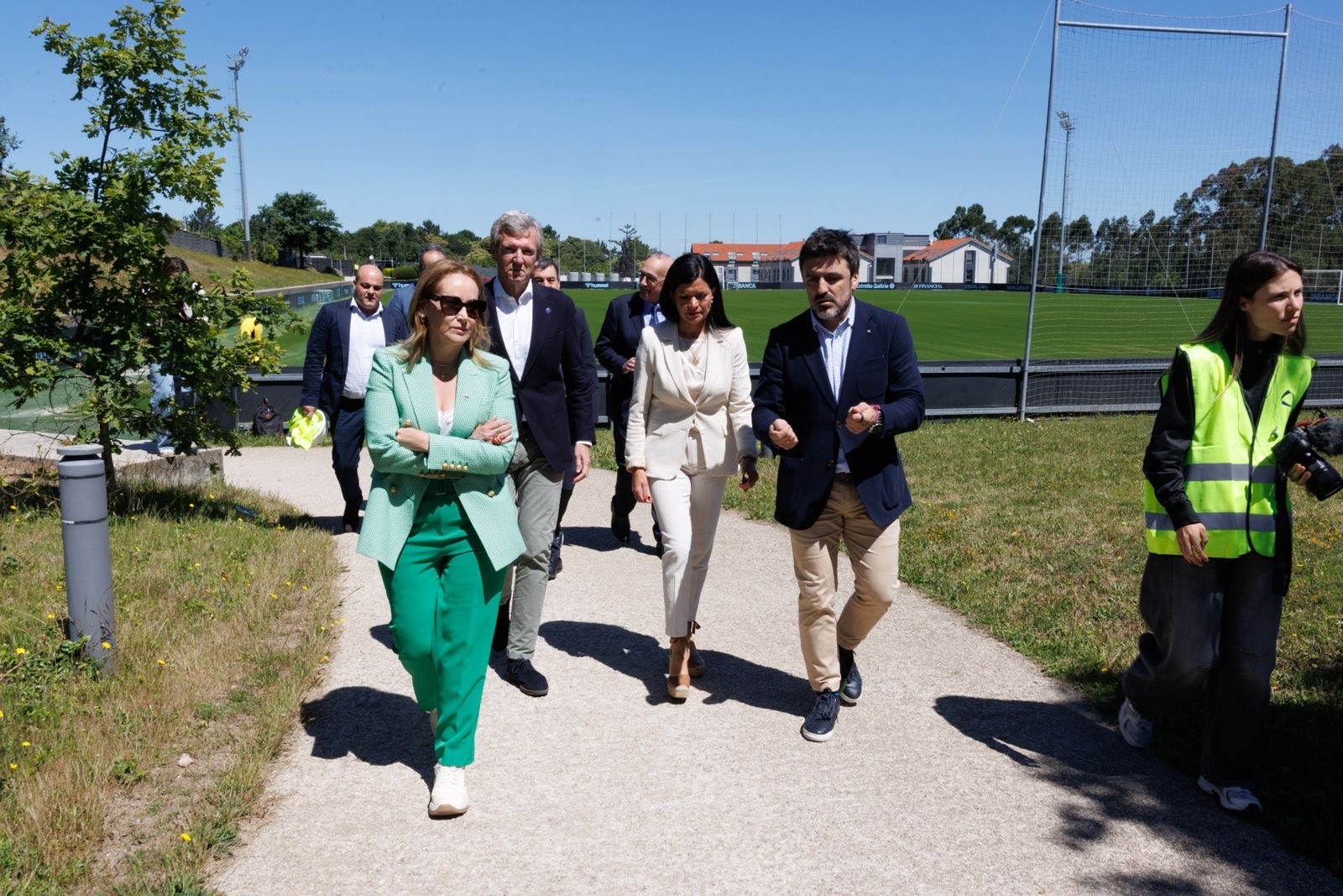 Alfonso Rueda destaca que la ciudad deportiva del Celta posi