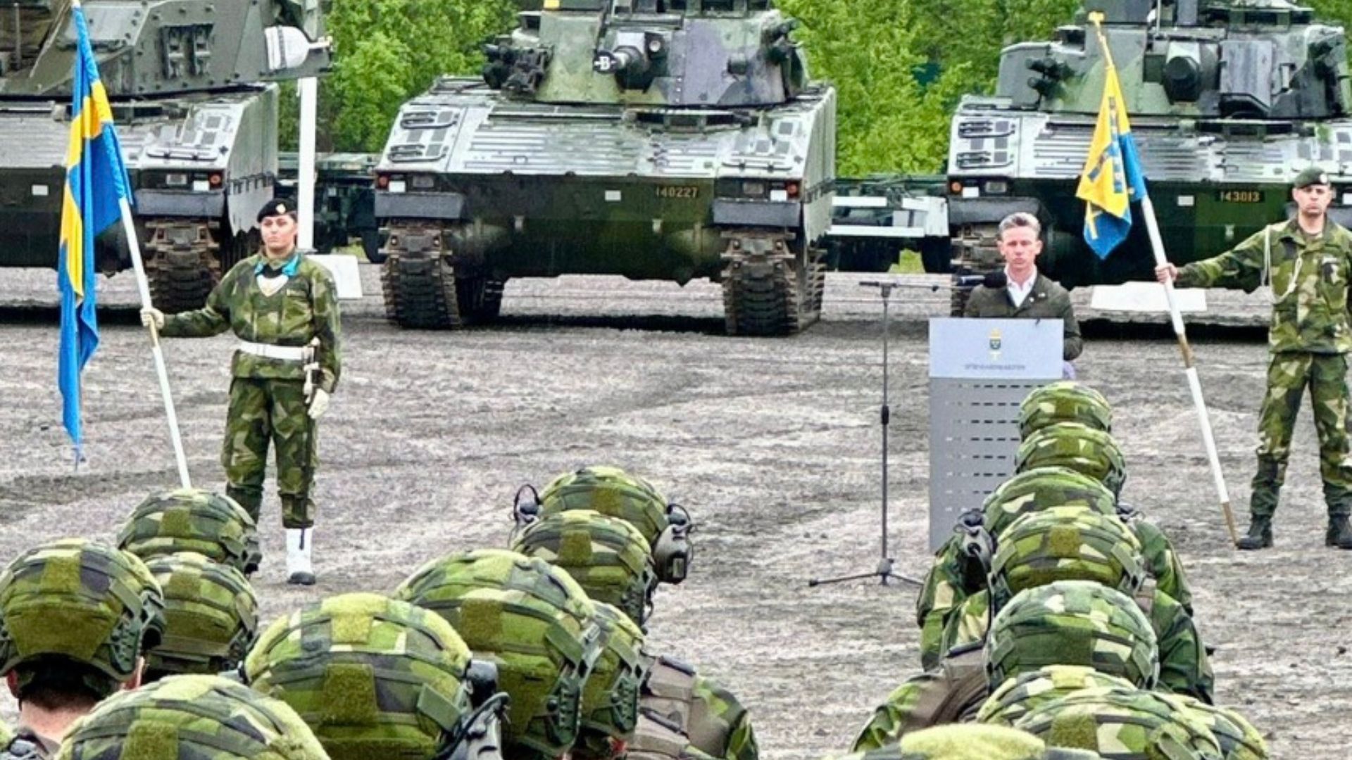 Suecia extiende el servicio militar obligatorio en caso de g