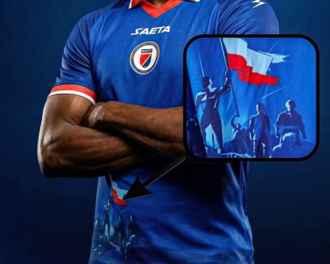 La FIFA obliga a Haití a cambiar su camiseta del Mundial por