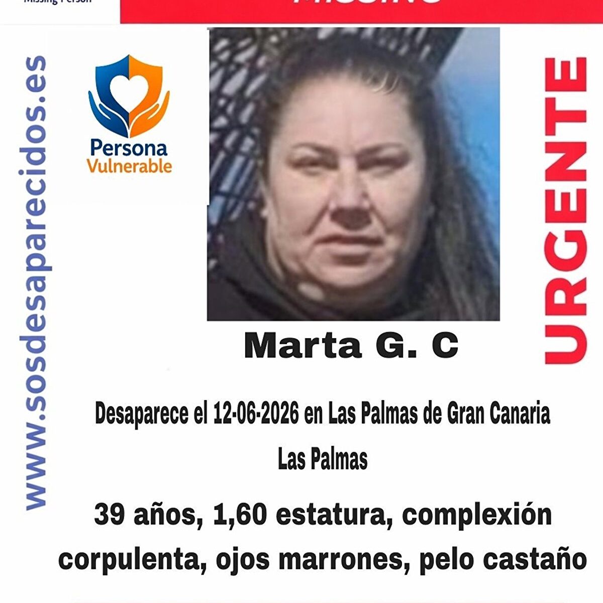 Buscan a una mujer de 39 años desaparecida en Las Palmas de Gran Canaria