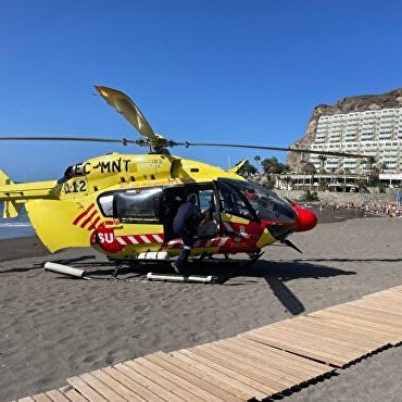 Rescatan a una bebé de un año con signos de ahogamiento en una piscina de Fuerteventura