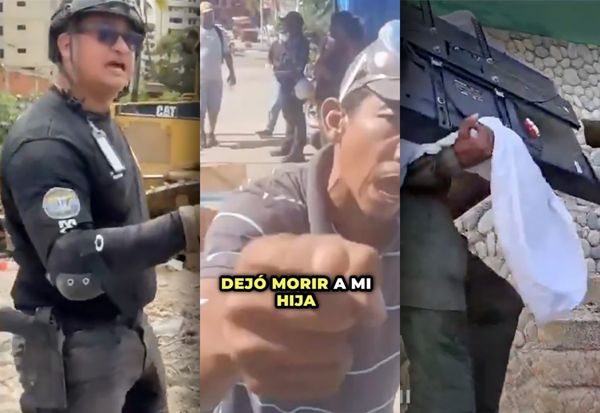 Los vídeos de la vergüenza: militares y policías chavistas saquean propiedades en lugar de rescatar cadáveres