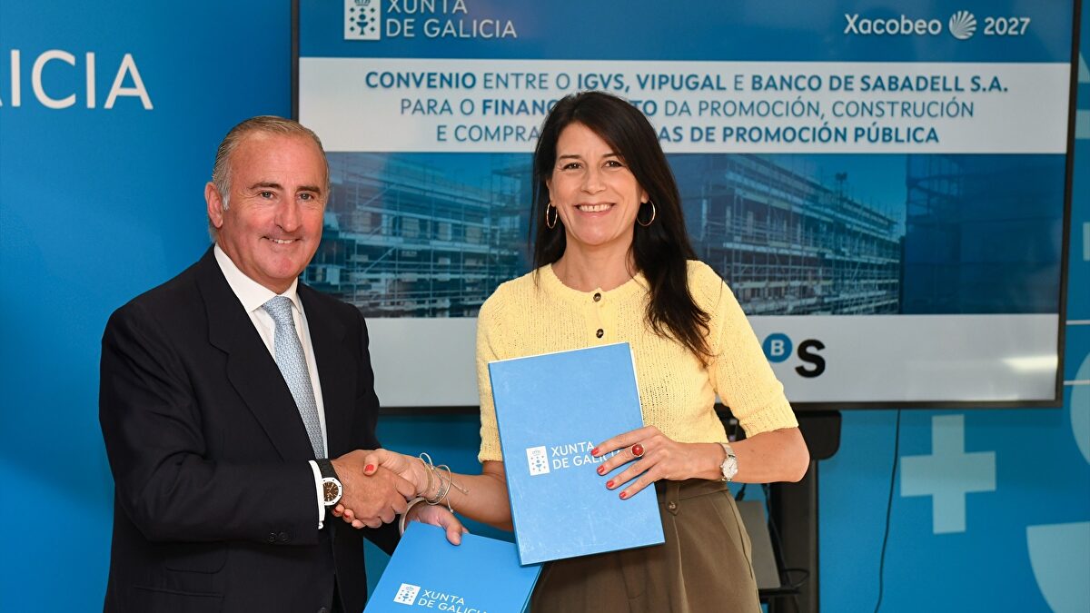 Xunta y Sabadell Gallego firman un acuerdo para la financiación de la promoción de vivienda pública