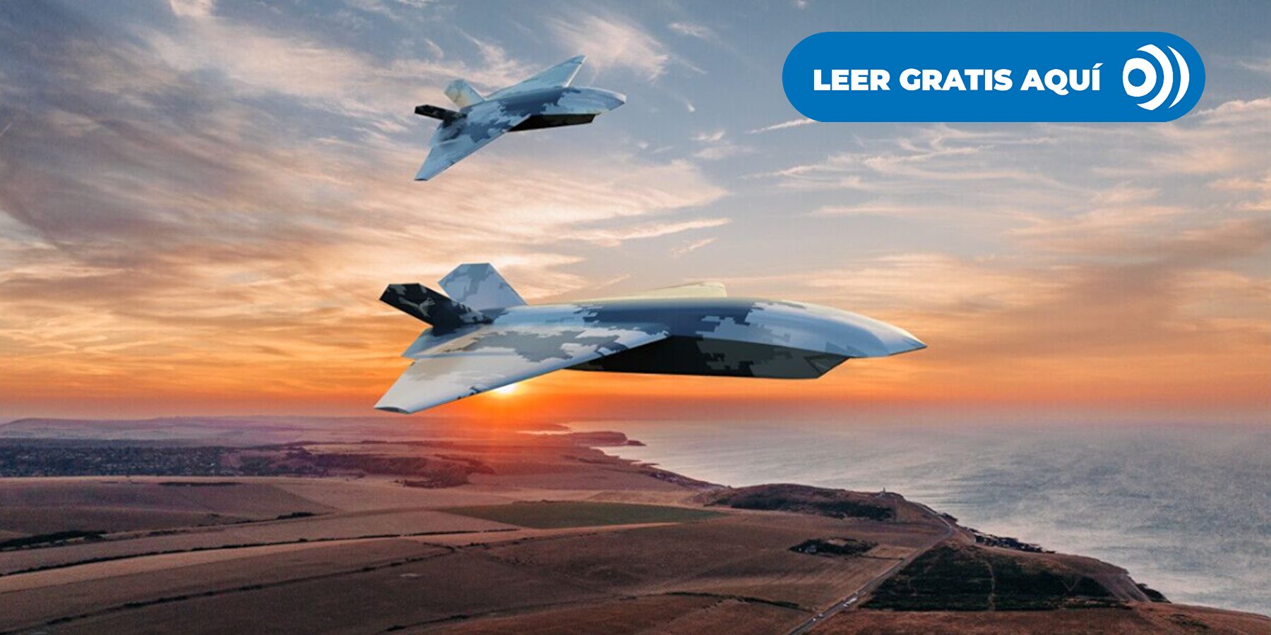 Drones de combate para volar subordinados a cazas: la industria internacional de Defensa se vuelca en un nuevo segmento
