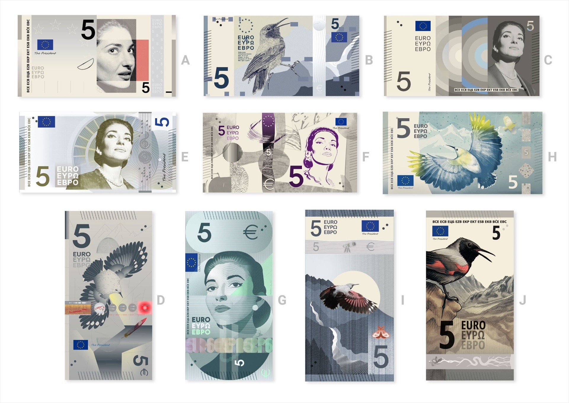 Unos diseñadores españoles aspiran a crear los nuevos billetes de euro