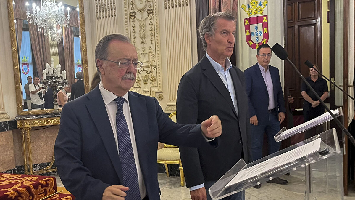 Feijóo regresa a Ceuta en ausencia de Sánchez y anuncia un recurso al TS por la huida del Gobierno en el Senado