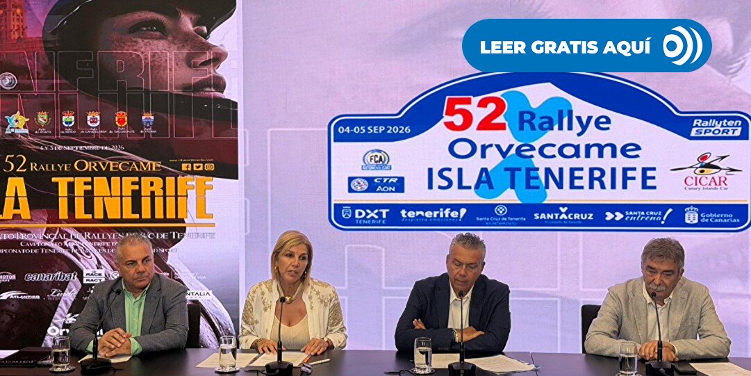 El Rallye Orvecame Isla Tenerife pone a prueba a 87 equipos con nueve tramos por delante