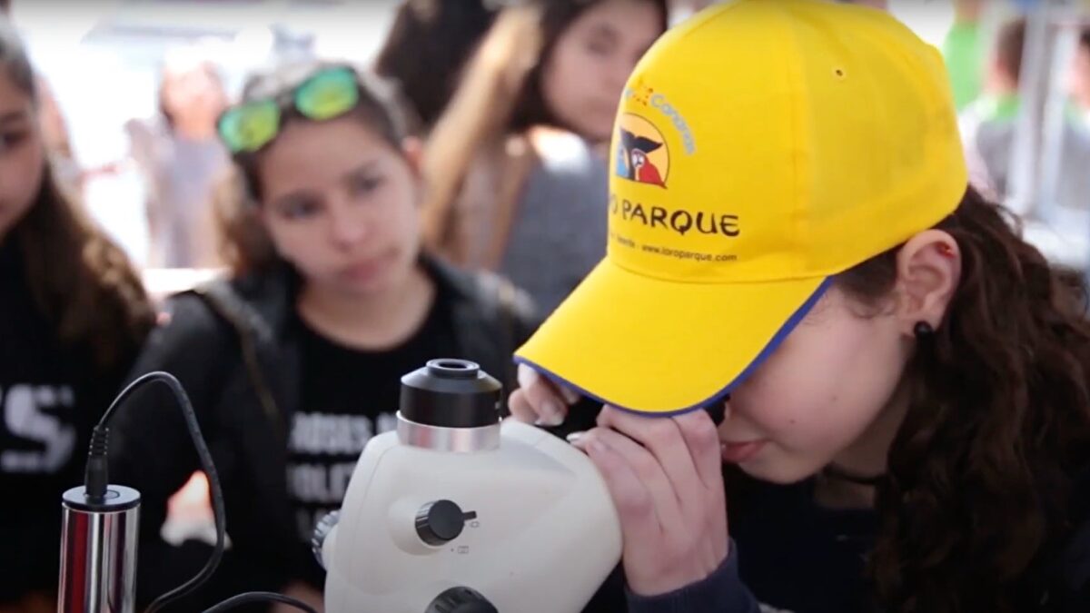 Más de 42.000 escolares aprenden a proteger la naturaleza con Loro Parque