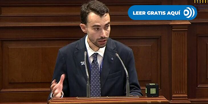 Los universitarios canarios toman el Parlamento para simular el debate europeo