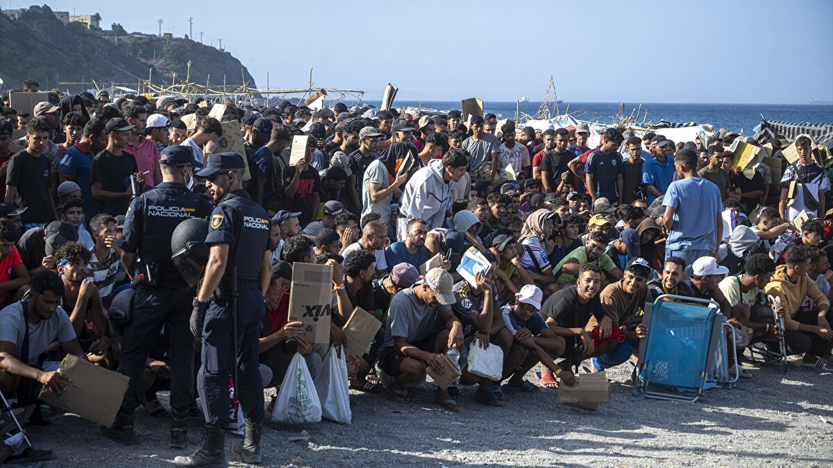 ¿De dónde salen los nuevos inmigrantes que campan por Ceuta?