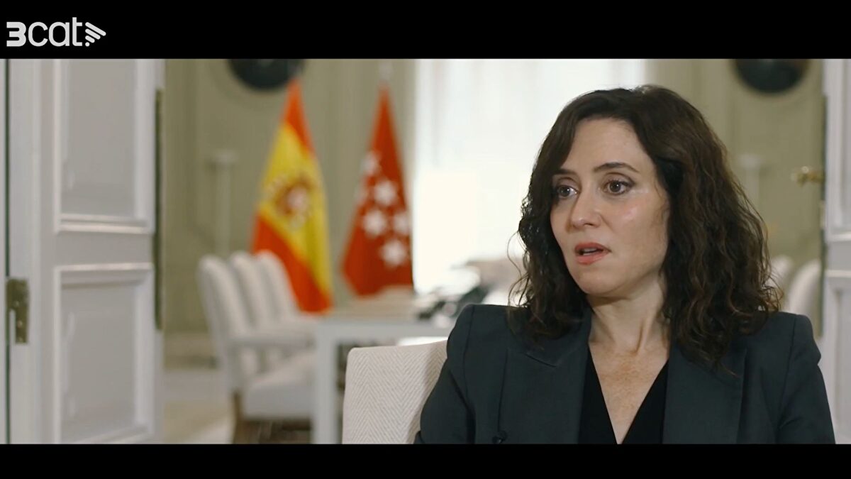 Isabel Díaz Ayuso se zafa de TV3: "Si Cataluña y Madrid fuésemos juntas, seríamos imparables"