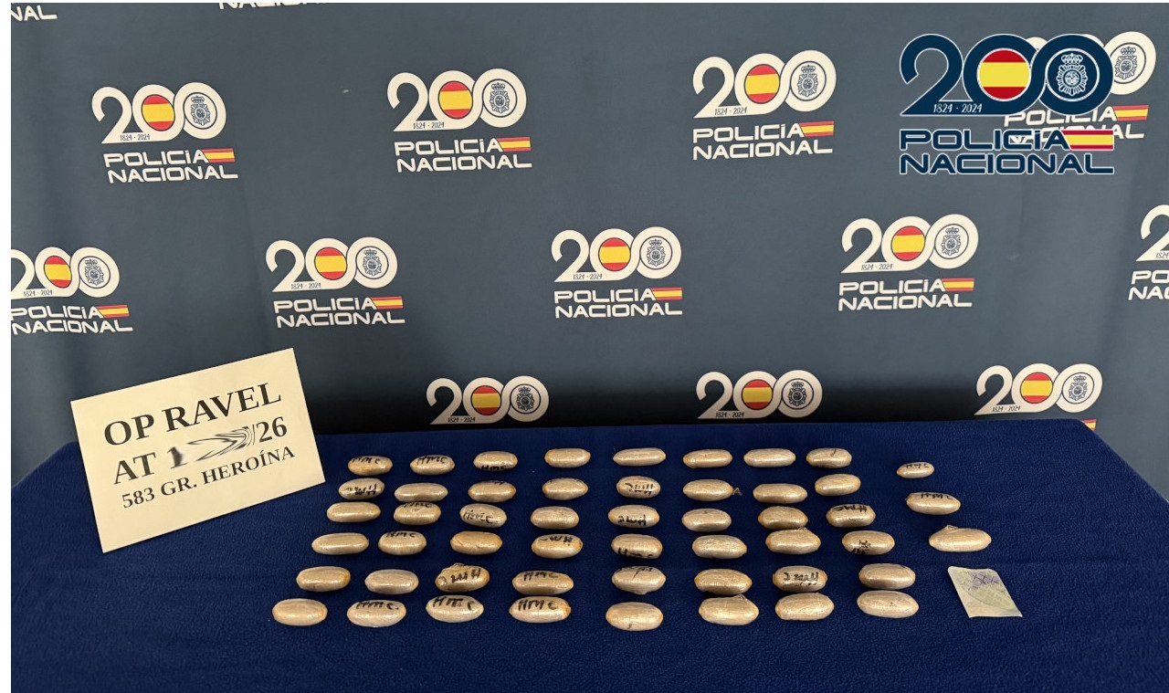 Detenido en el aeropuerto de Castellón un hombre con 51 bolas de heroína en el organismo