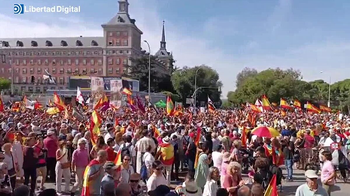  Pedro Sánchez, fuera de Moncloa : el grito que une a los manifestantes