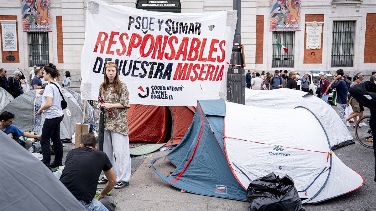 EN DIRECTO | Acampada en Sol en apoyo a Maricarmen