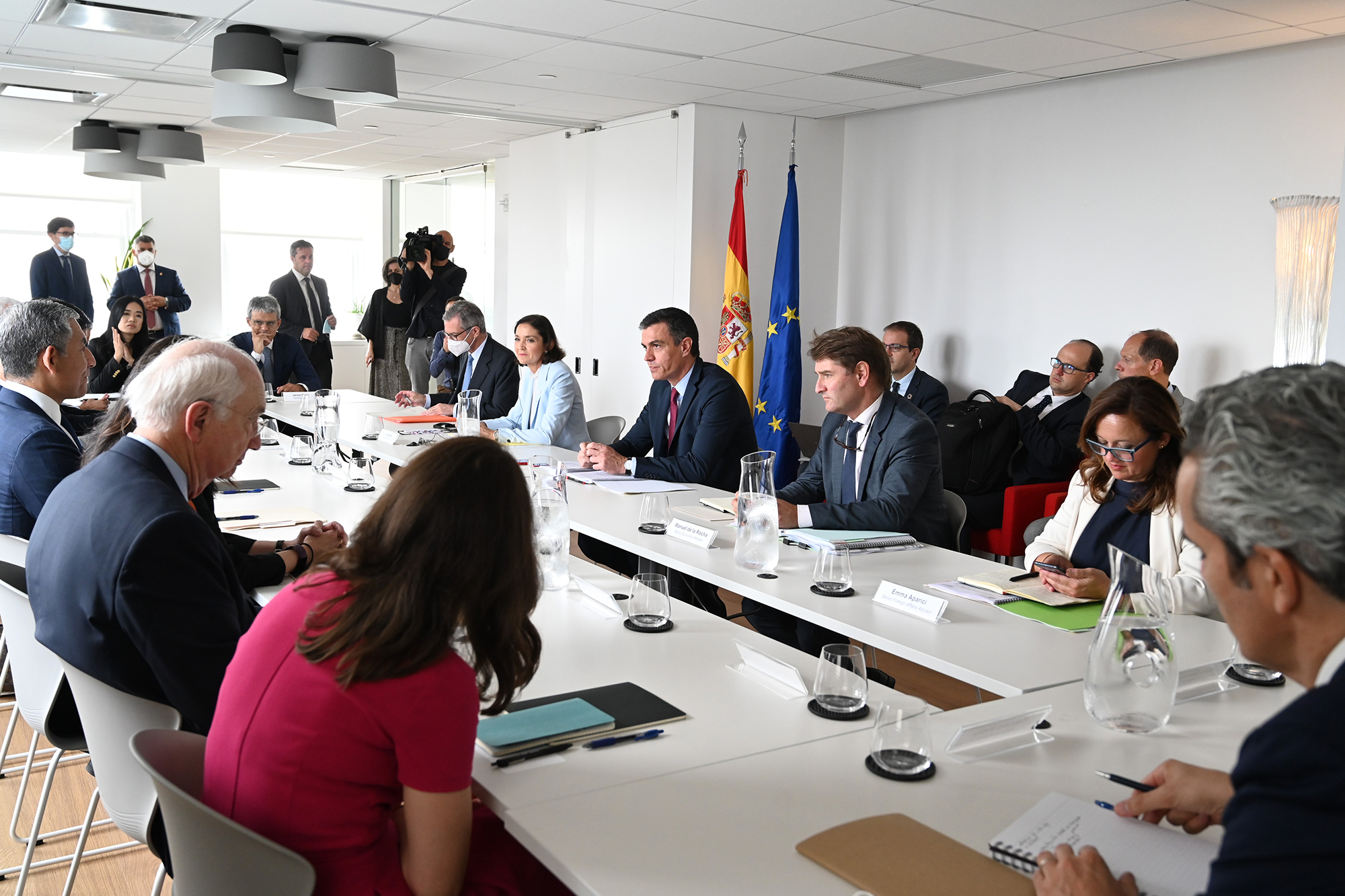 Cuando Pedro Sánchez se reunió con BlackStone o LoneStar para ofrecer España como lugar de inversión inmobiliaria