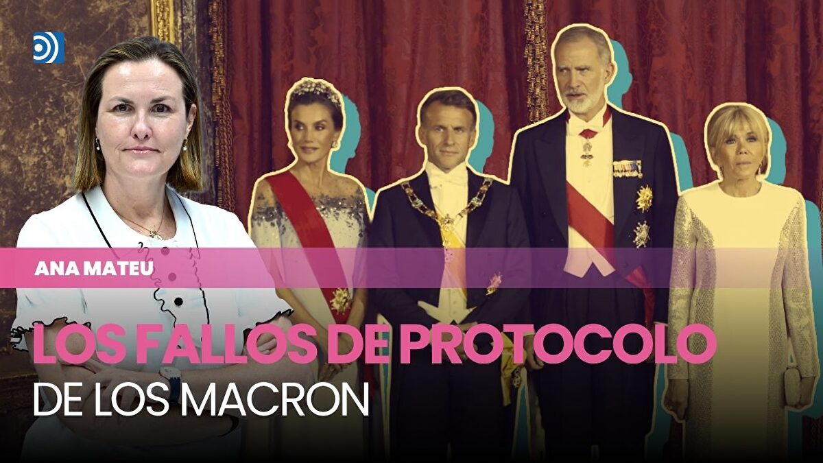 Las anécdotas y fallos de protocolo de la visita de Estado de los Macron