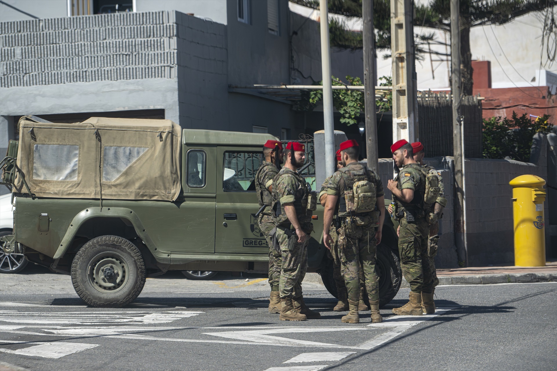 Detenido un inmigrante ilegal en Ceuta por amenazar con un arma blanca a un militar del Ejército